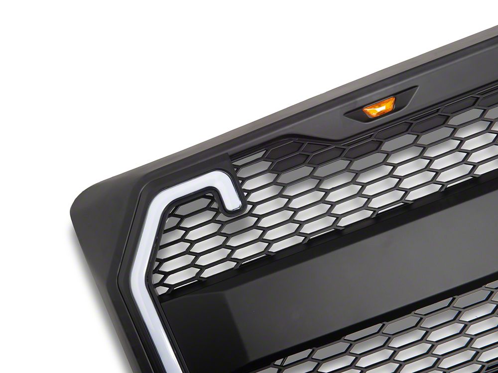 RedRock Baja Upper Replacement Grille with LED DRL and Sequential Turn Signals (09-14 F-150, Excluding Raptor)