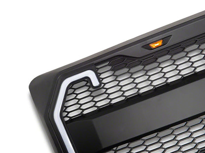 RedRock Baja Upper Replacement Grille with LED DRL and Sequential Turn Signals (09-14 F-150, Excluding Raptor)