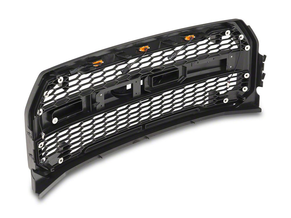 RedRock Baja Upper Replacement Grille with LED DRL and Sequential Turn Signals (15-17 F-150, Excluding Raptor)