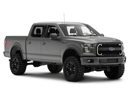 RedRock Baja Upper Replacement Grille with LED DRL and Sequential Turn Signals (15-17 F-150, Excluding Raptor)