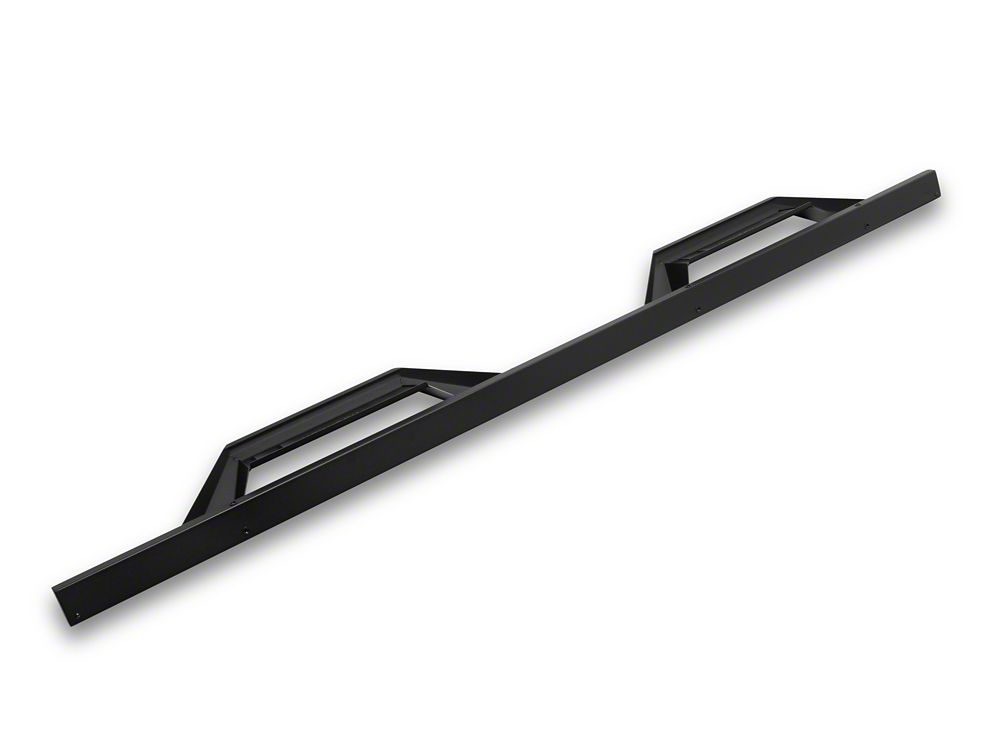 RedRock TC2 Drop Step Running Boards; Textured Black (15-25 F-150 SuperCrew)