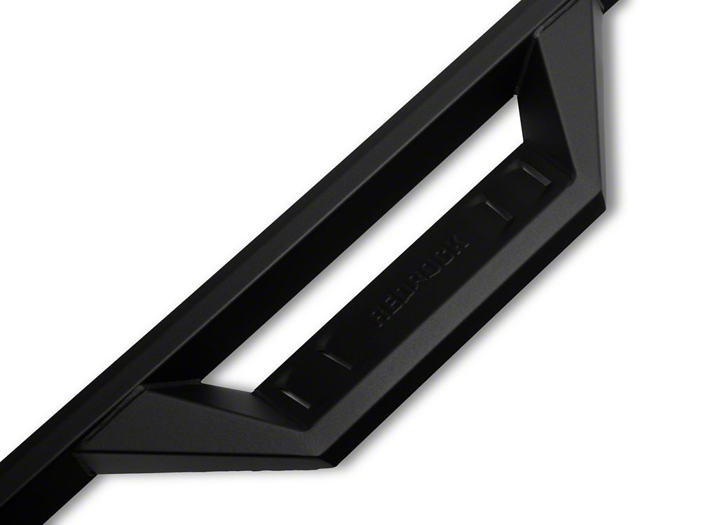 RedRock TC2 Drop Step Running Boards; Textured Black (15-25 F-150 SuperCrew)