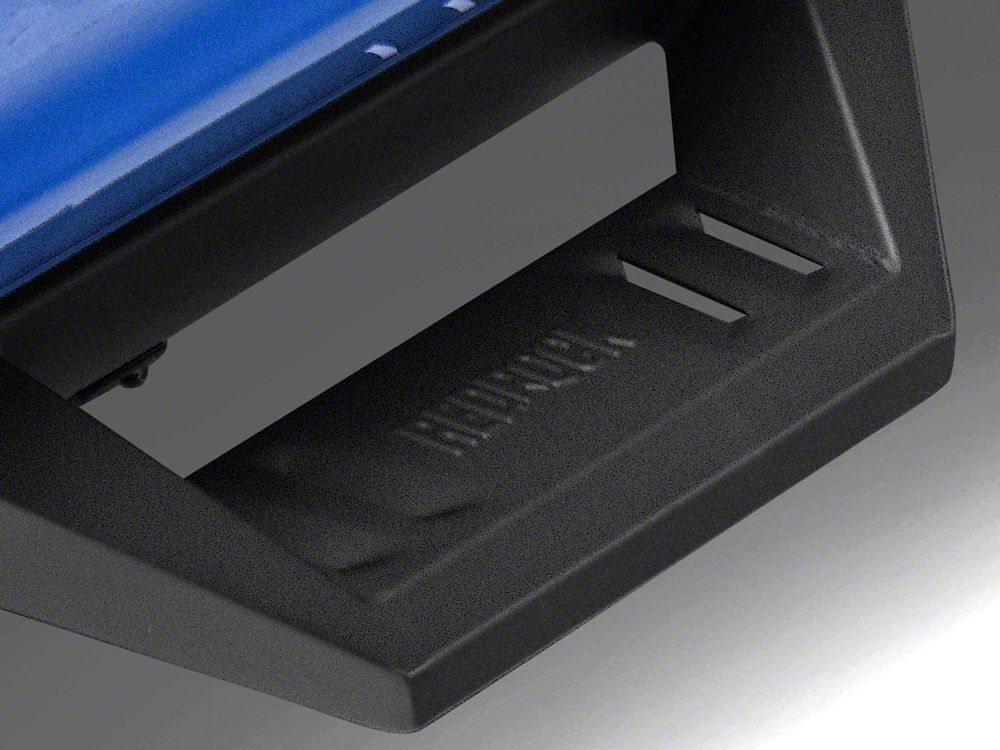 RedRock TC2 Drop Step Running Boards; Textured Black (15-25 F-150 SuperCab)