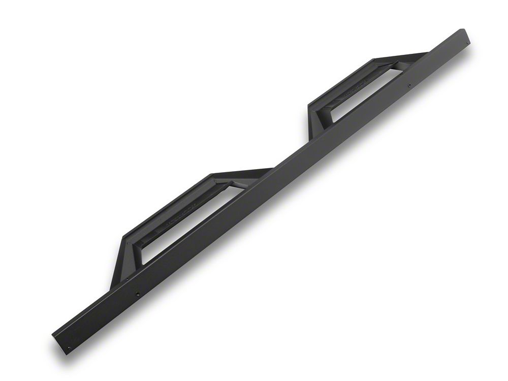 RedRock TC2 Drop Step Running Boards; Textured Black (15-25 F-150 SuperCab)