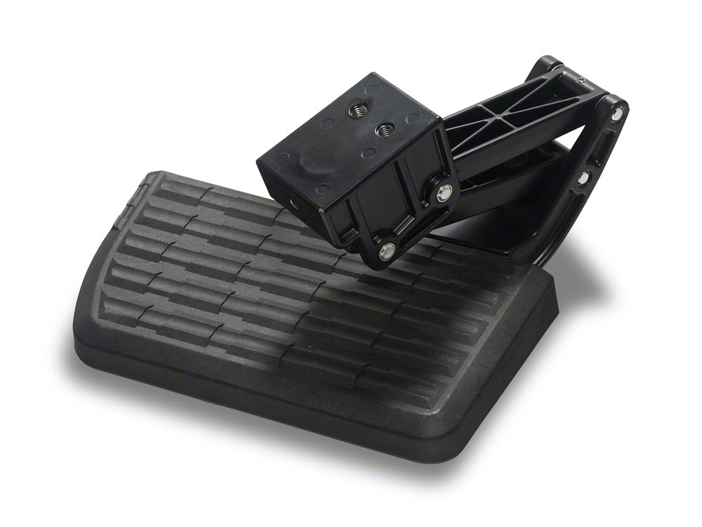 RedRock Retractable Bed Step; Rear Mounted (15-20 F-150)