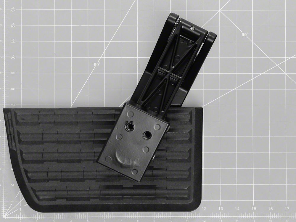 RedRock Retractable Bed Step; Rear Mounted (15-20 F-150)