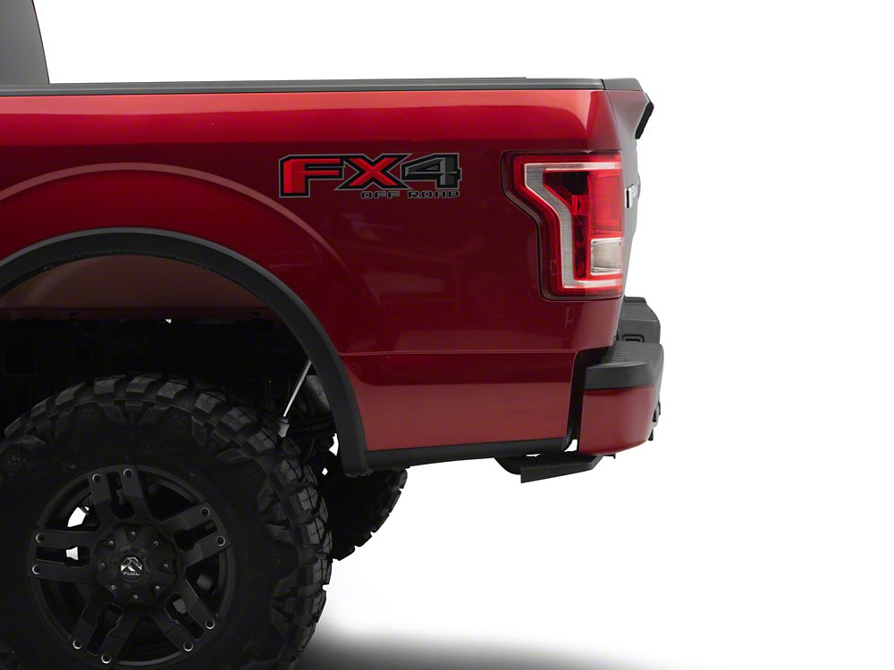 RedRock Retractable Bed Step; Rear Mounted (15-20 F-150)