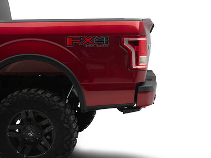 RedRock Retractable Bed Step; Rear Mounted (15-20 F-150)