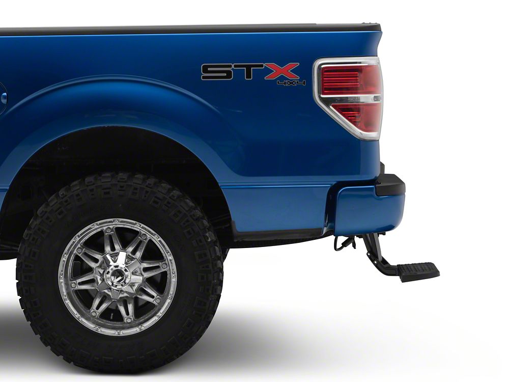 RedRock Retractable Bed Step; Rear Mounted (06-14 F-150)