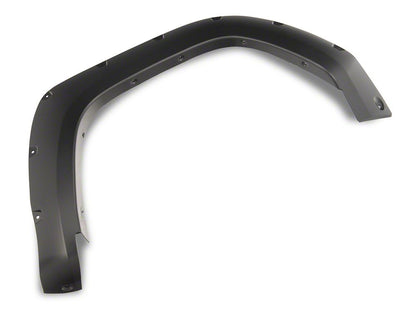 RedRock Pocket Style Fender Flares; Matte Black (14-24 4Runner)
