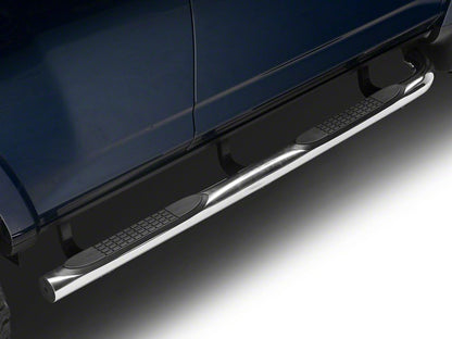 RedRock 3-Inch Side Step Bars; Stainless Steel (10-24 4Runner, Excluding Limited, Nightshade, TRD Sport & 10-13 SR5)