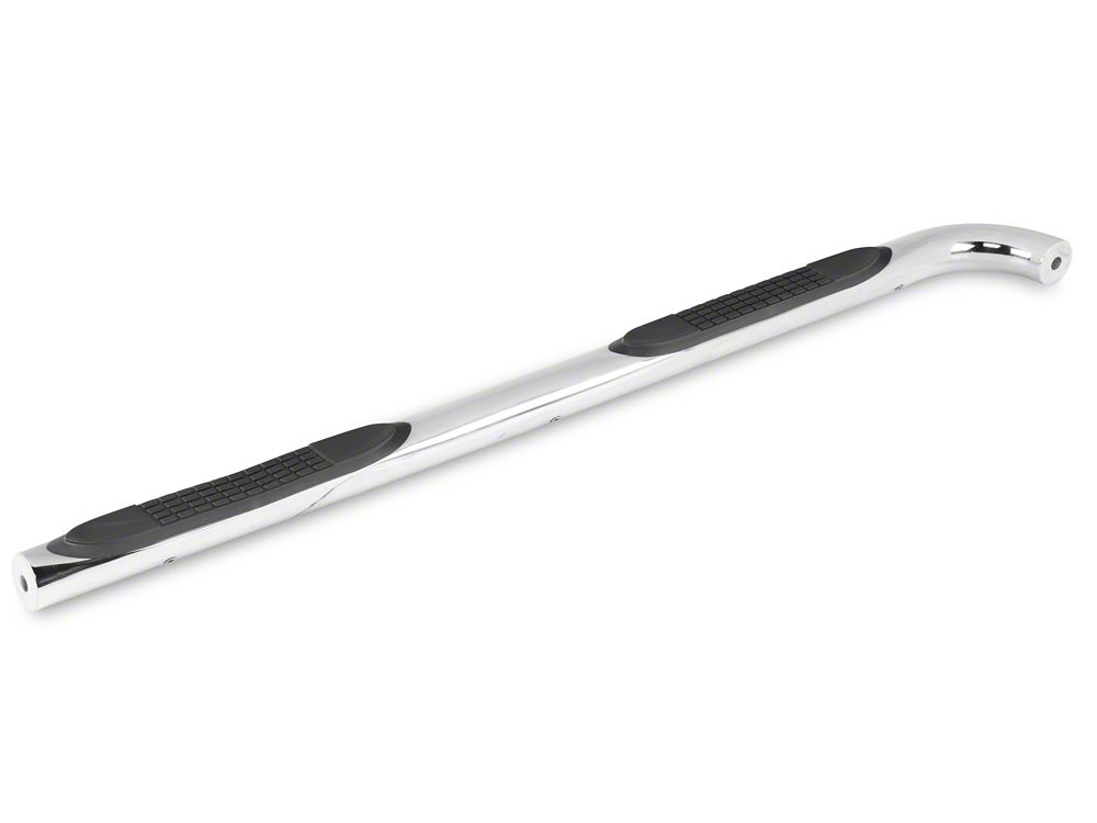 RedRock 3-Inch Side Step Bars; Stainless Steel (10-24 4Runner, Excluding Limited, Nightshade, TRD Sport & 10-13 SR5)