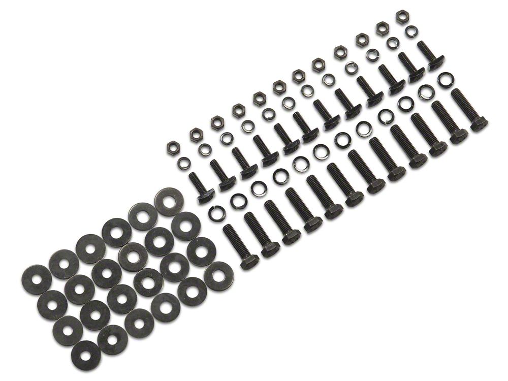 RedRock Replacement Running Board Hardware Kit for TR14368 Only (10-13 4Runner SR5; 10-24 4Runner Limited, Nightshade, TRD Sport)