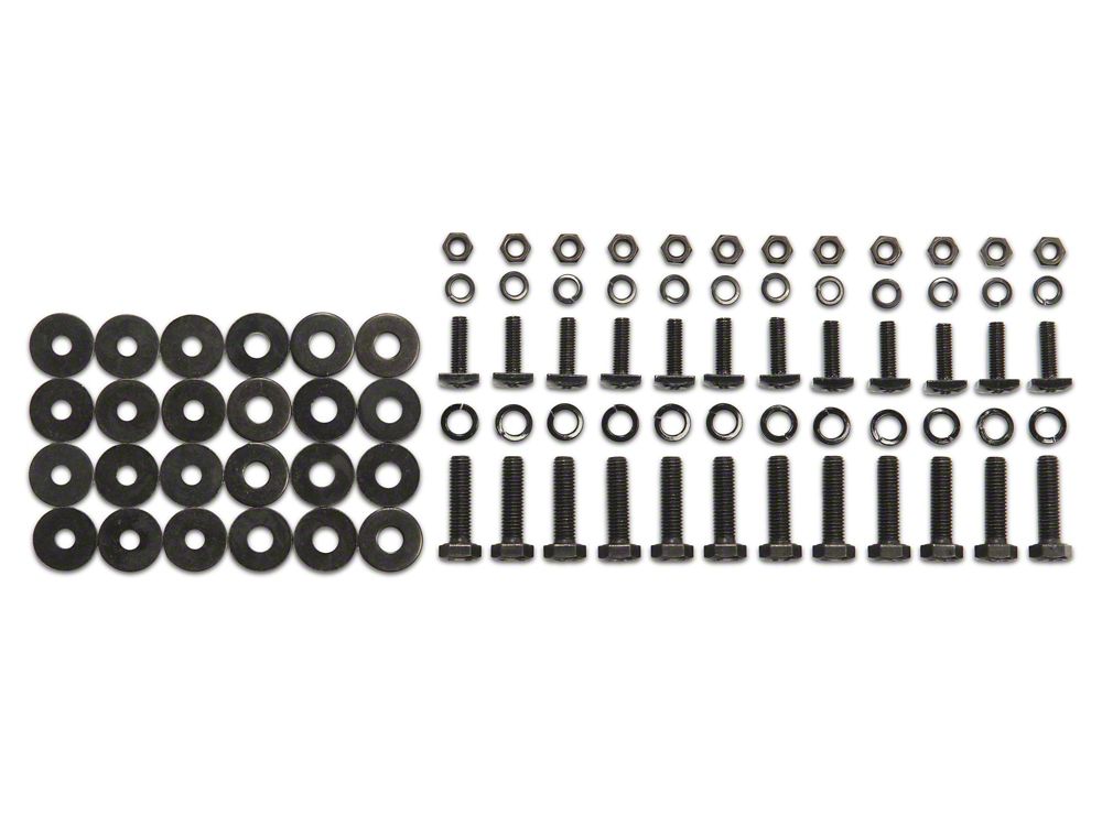 RedRock Replacement Running Board Hardware Kit for TR14368 Only (10-13 4Runner SR5; 10-24 4Runner Limited, Nightshade, TRD Sport)