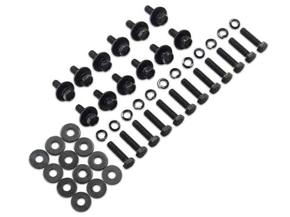 RedRock Replacement Side Step Bar Hardware Kit for TR14360 Only (10-13 4Runner SR5; 10-24 4Runner Limited, Nightshade, TRD Sport)