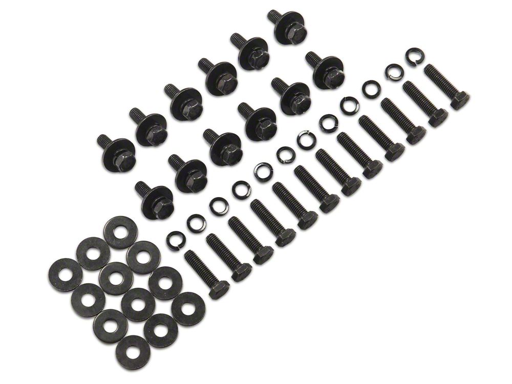 RedRock Replacement Side Step Bar Hardware Kit for TR14361 Only (10-24 4Runner, Excluding Limited, Nightshade, TRD Sport & 10-13 SR5)