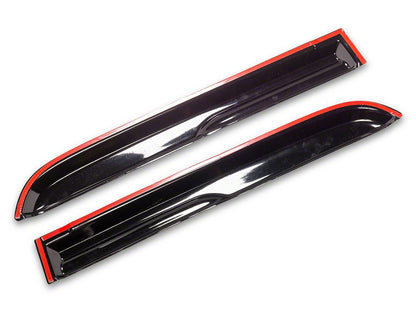 RedRock Rain Deflectors; Front and Rear (10-24 4Runner)