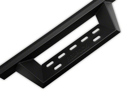 RedRock 4-Inch Drop TC1 Running Boards; Textured Black (10-24 4Runner, Excluding Limited, Nightshade, TRD Sport & 10-13 SR5)