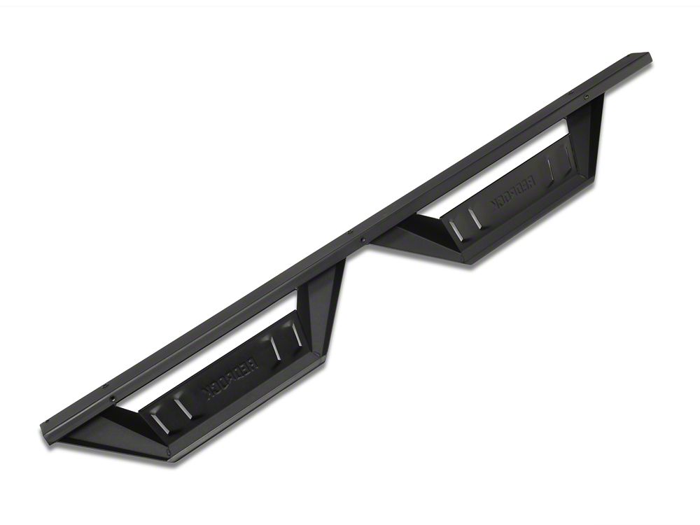 RedRock TC2 Drop Step Running Boards; Textured Black (10-24 4Runner, Excluding Limited, Nightshade, TRD Sport & 10-13 SR5)