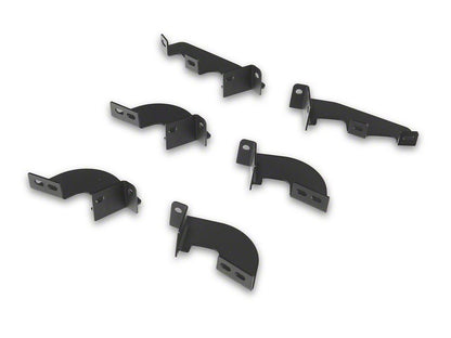 RedRock TC2 Drop Step Running Boards; Textured Black (10-24 4Runner, Excluding Limited, Nightshade, TRD Sport & 10-13 SR5)