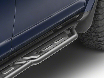 RedRock TC3 HD Rocker Steps; Textured Black (10-24 4Runner, Excluding Limited, Nightshade, TRD Sport & 10-13 SR5)
