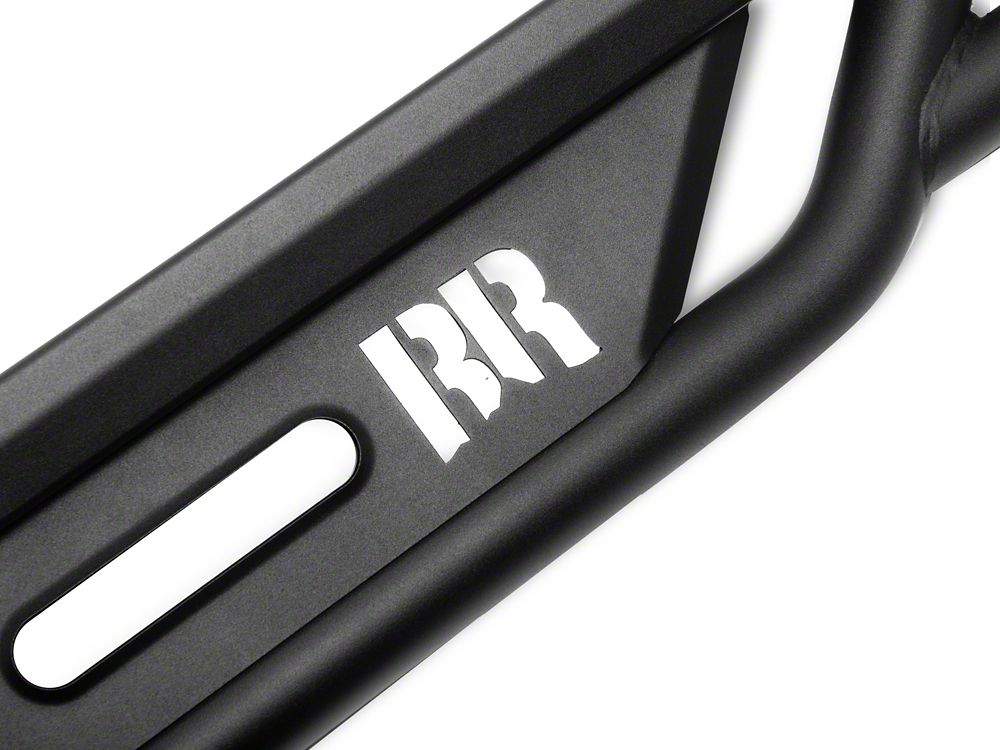 RedRock TC3 HD Rocker Steps; Textured Black (10-24 4Runner, Excluding Limited, Nightshade, TRD Sport & 10-13 SR5)