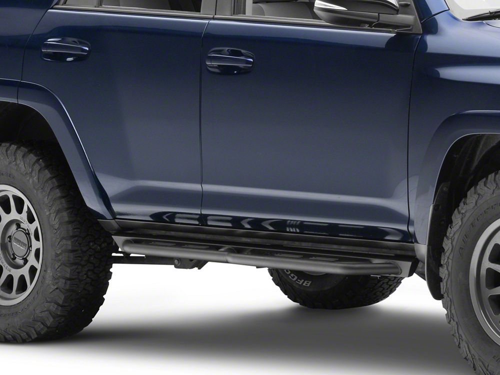 RedRock TC3 HD Rocker Steps; Textured Black (10-24 4Runner, Excluding Limited, Nightshade, TRD Sport & 10-13 SR5)