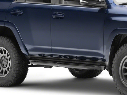 RedRock TC3 HD Rocker Steps; Textured Black (10-24 4Runner, Excluding Limited, Nightshade, TRD Sport & 10-13 SR5)