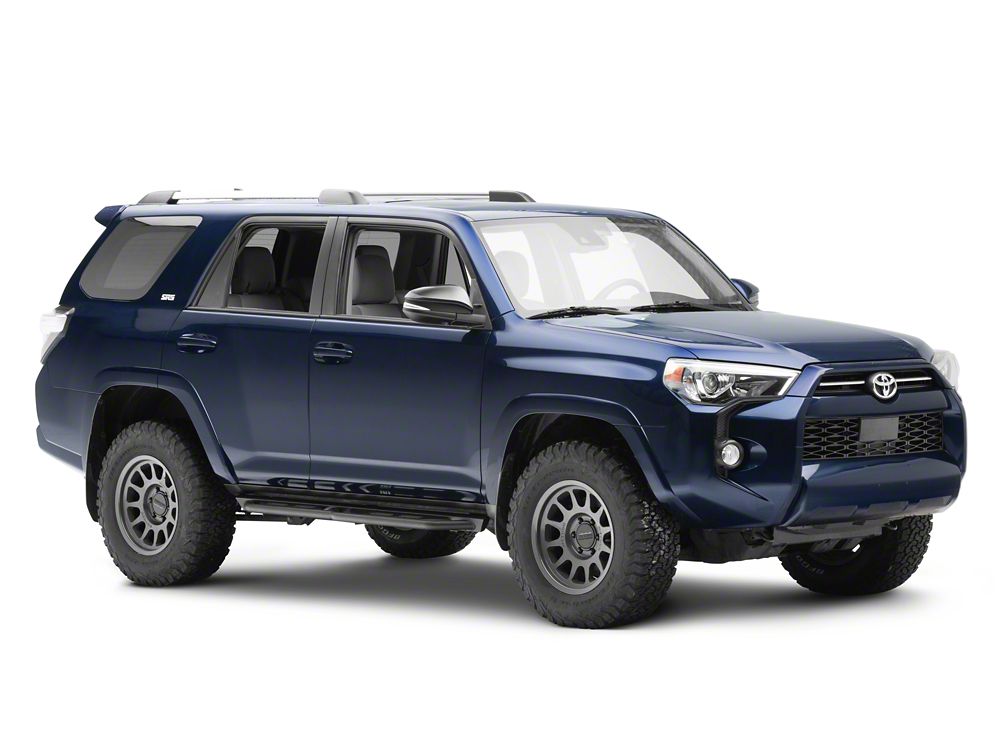 RedRock TC3 HD Rocker Steps; Textured Black (10-24 4Runner, Excluding Limited, Nightshade, TRD Sport & 10-13 SR5)