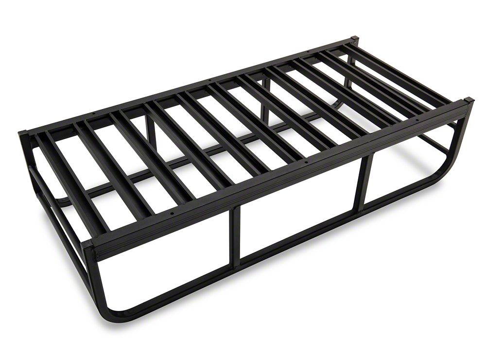 RedRock Hitch Mounted Cargo Rack; 12-Inch XL (Universal; Some Adaptation May Be Required)