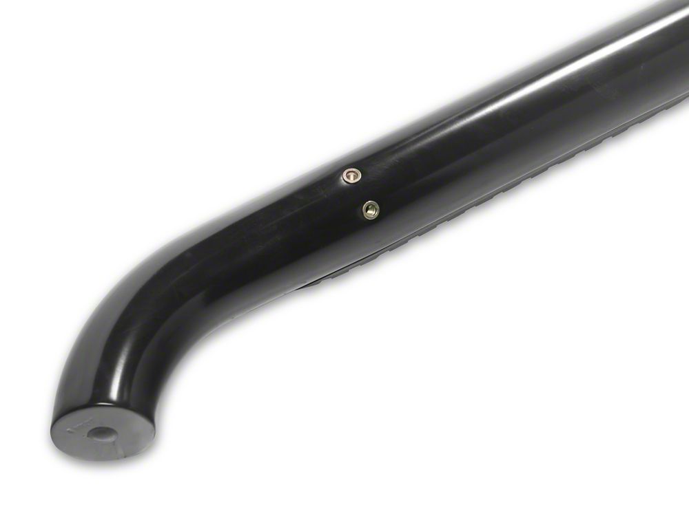 RedRock 3-Inch Side Step Bars; Gloss Black (25-26 4Runner)
