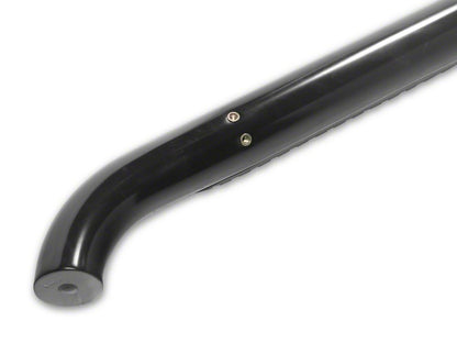 RedRock 3-Inch Side Step Bars; Gloss Black (25-26 4Runner)