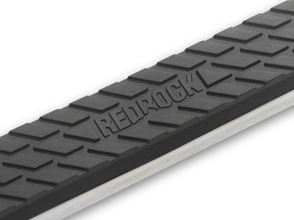 RedRock 3-Inch Side Step Bars; Stainless Steel (25-26 4Runner)