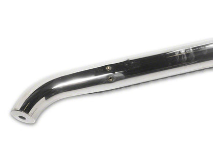 RedRock 3-Inch Side Step Bars; Stainless Steel (25-26 4Runner)