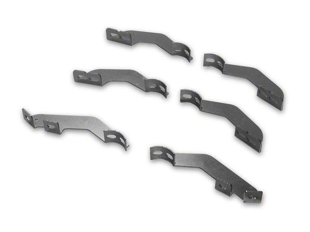 RedRock 3-Inch Side Step Bars; Stainless Steel (25-26 4Runner)