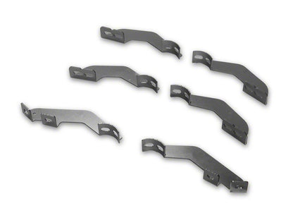 RedRock 3-Inch Side Step Bars; Stainless Steel (25-26 4Runner)