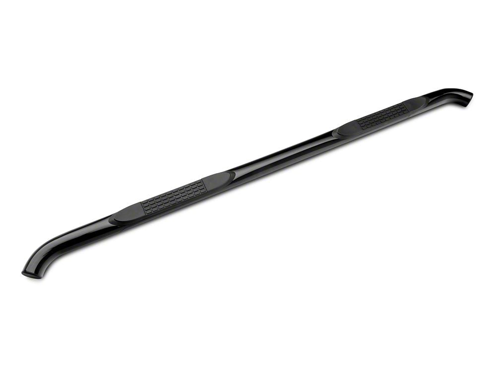 RedRock 3-Inch Side Step Bars; Black (05-23 Tacoma Double Cab)