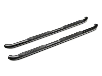 RedRock 3-Inch Side Step Bars; Black (05-23 Tacoma Access Cab)