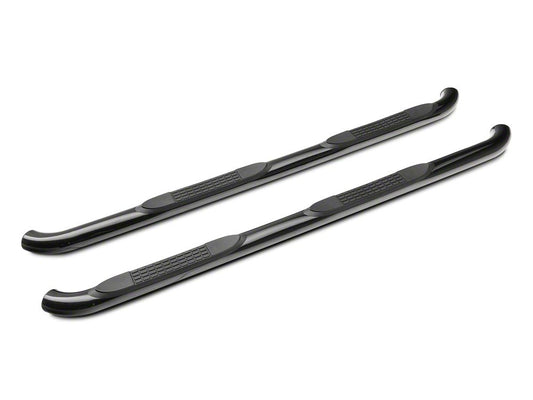 RedRock 3-Inch Side Step Bars; Black (05-23 Tacoma Access Cab)