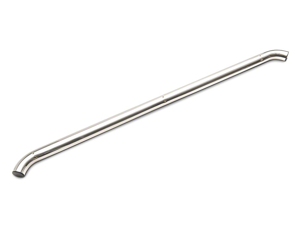 RedRock 3-Inch Side Step Bars; Stainless Steel (05-23 Tacoma Double Cab)