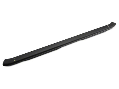 RedRock 4-Inch Oval Bent End PNC Side Step Bars; Black (05-23 Tacoma Access Cab)