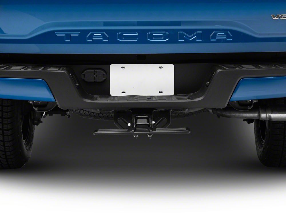 RedRock Cast Aluminum Receiver Hitch Step; Black (Universal; Some Adaptation May Be Required)