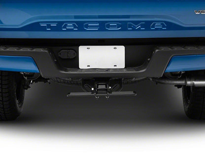 RedRock Cast Aluminum Receiver Hitch Step; Black (Universal; Some Adaptation May Be Required)