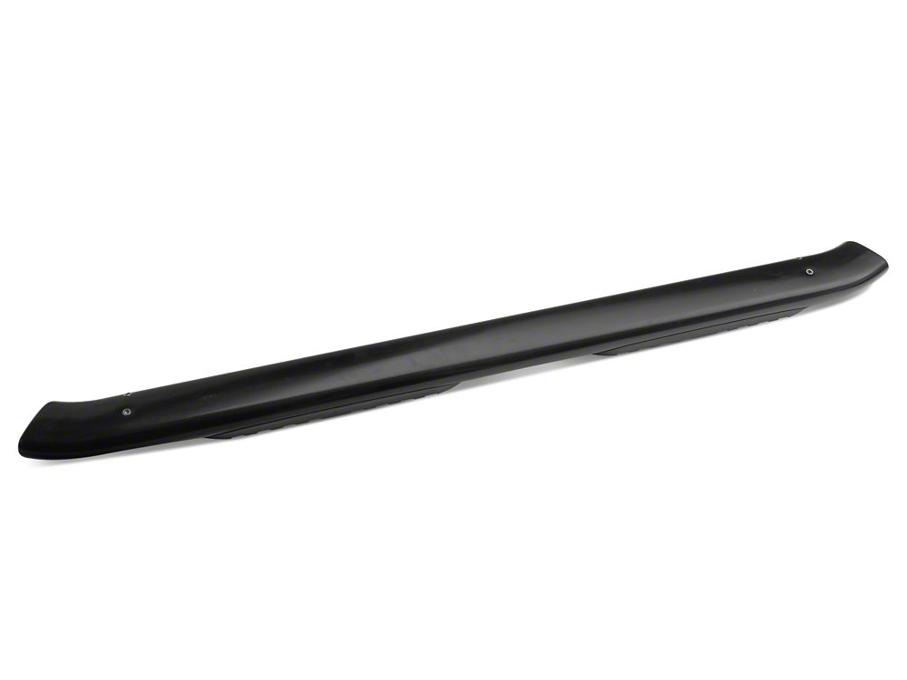 RedRock 5-Inch Oval Bent End Side Step Bars; Black (05-23 Tacoma Access Cab)