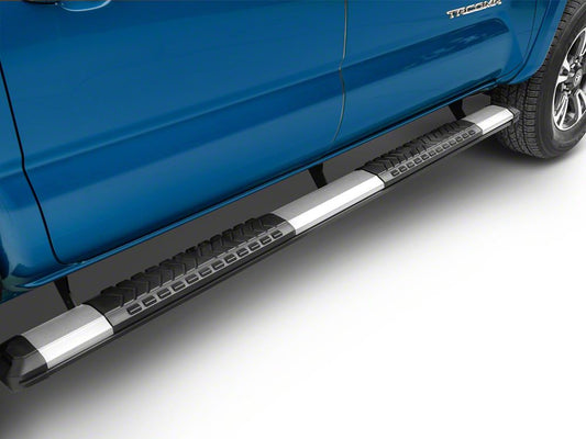 RedRock 5-Inch Aluminum Side Step Bars (05-23 Tacoma Double Cab)