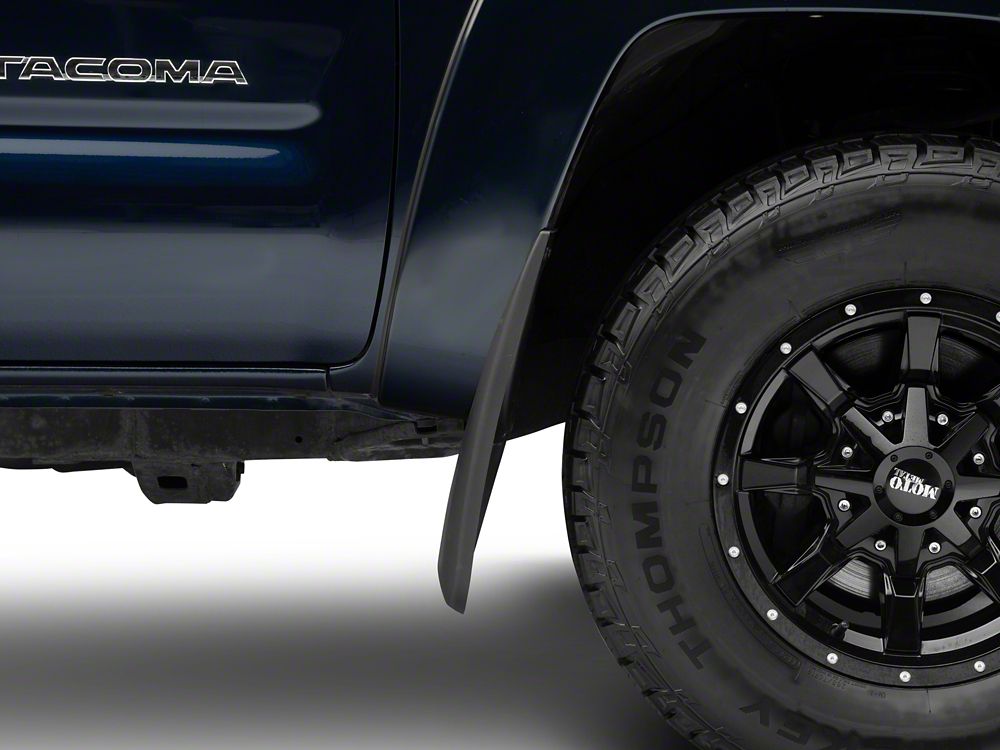 RedRock Molded Mud Flaps; Front and Rear (05-15 Tacoma)