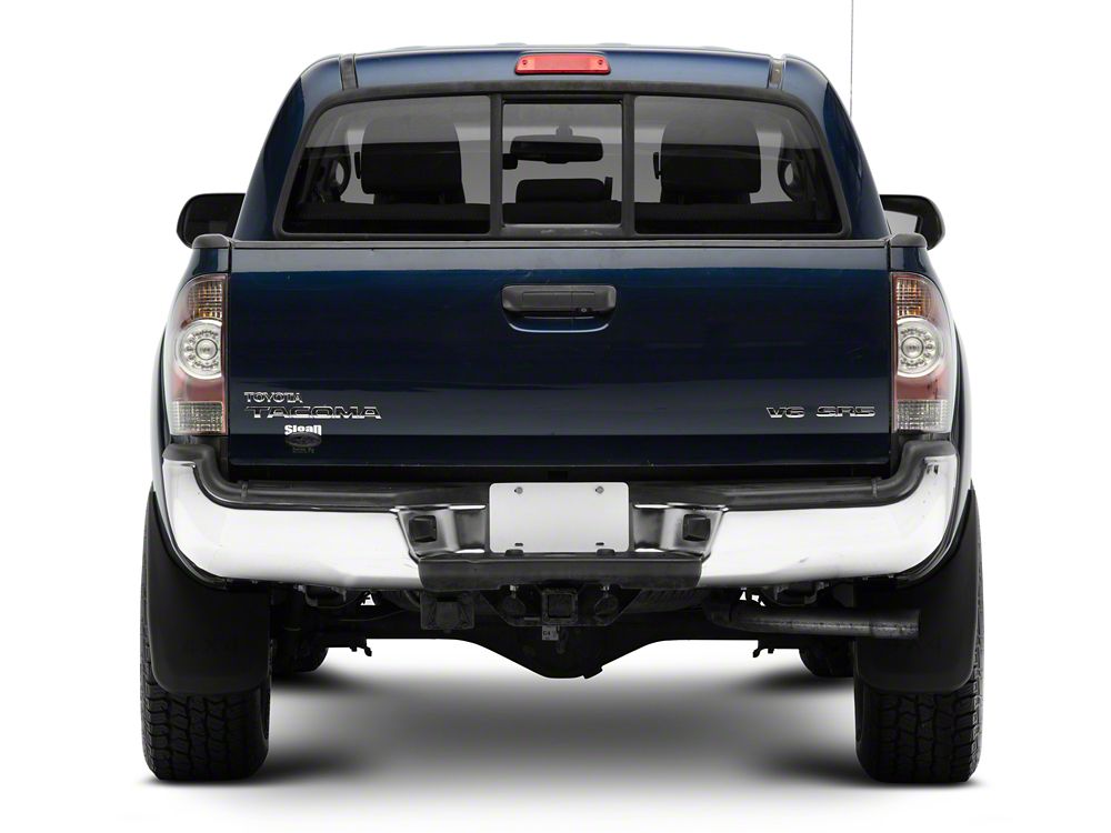 RedRock Molded Mud Flaps; Front and Rear (05-15 Tacoma)
