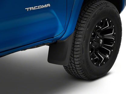 RedRock Molded Mud Flaps; Front and Rear (16-20 Tacoma w/ OE Fender Flares)
