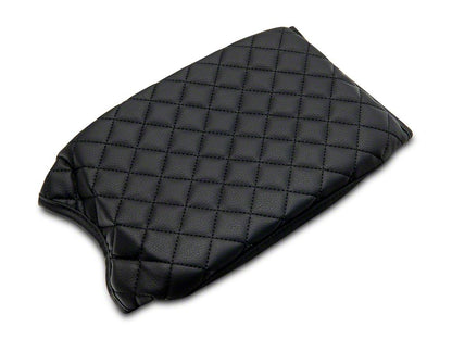 RedRock Console Arm Rest Cushion; Black (16-19 Tacoma)