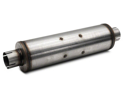 RedRock Stainless Steel Single Exhaust System; Turn Down (16-23 3.5L Tacoma)